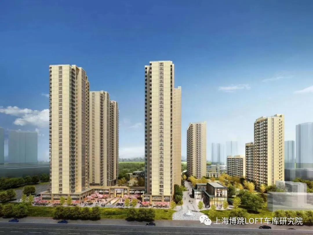 江苏采用了LOFT车库武汉当代集团春风十里项目现已结构封顶！